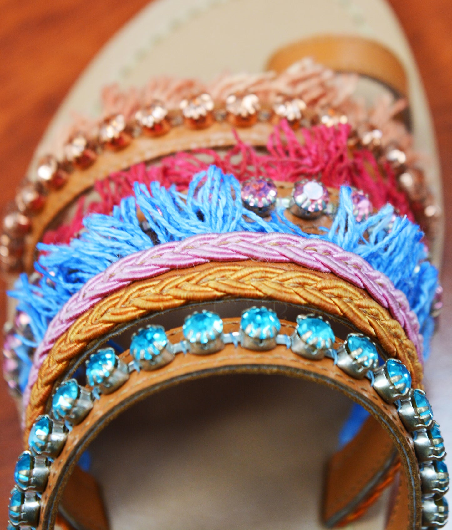 Ornate Tasselled sandals