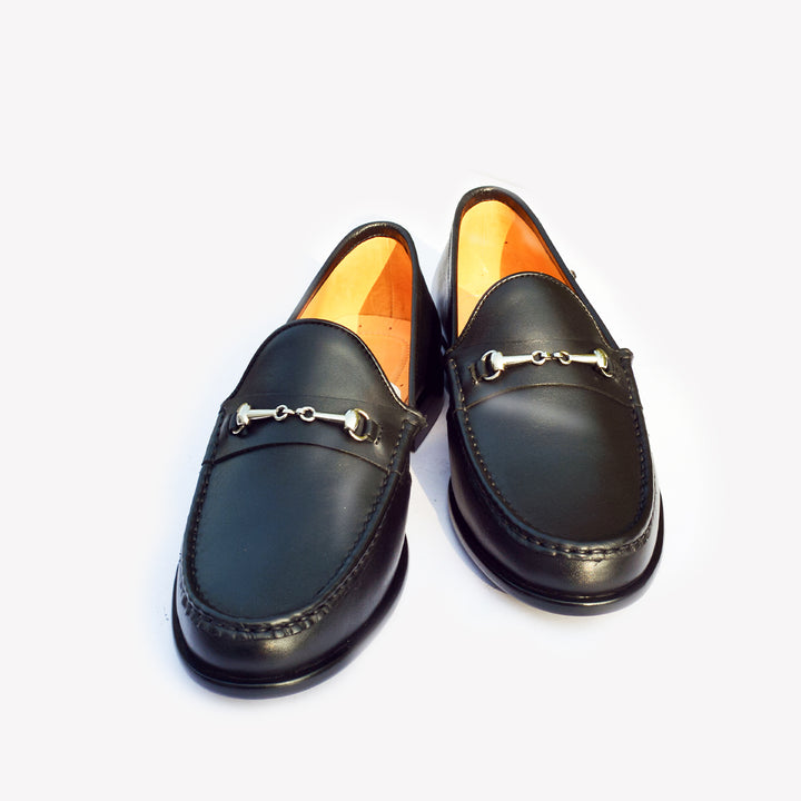 Gallucha Paris leather Black moccasins shoes