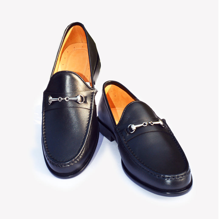 Gallucha Paris leather Black moccasins shoes