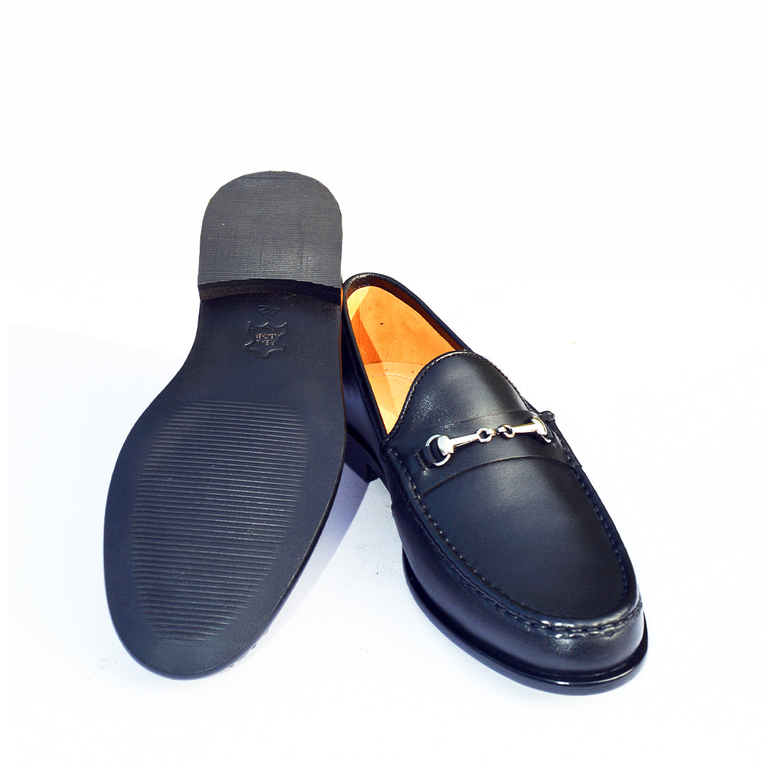 Gallucha Paris leather Black moccasins shoes